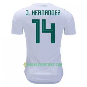 Koszulka Meksyk J.Hernandez 14 Mistrzostwa Świata 2018 Wyjazdowe Stroje Piłkarskie